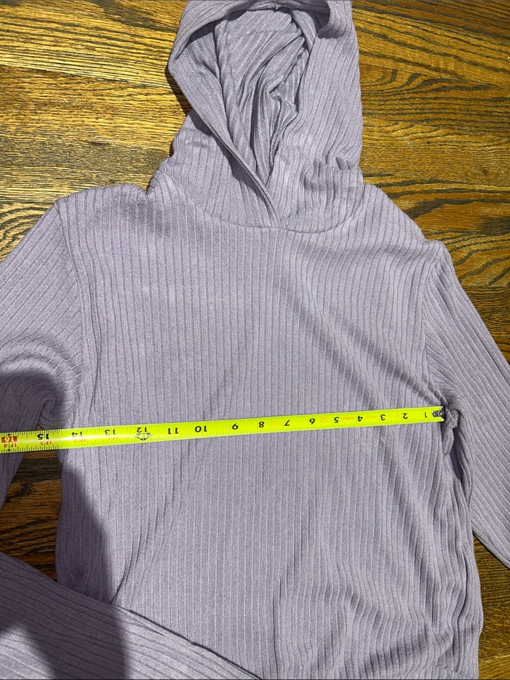 H&M Lavender Ribbed Hoodie and Pants Set - Picture 4 of 10